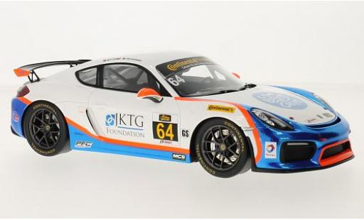 Modellautos Porsche Cayman GT4 Clubsport 1/18 Spark GT4 Clubsport No.64 Team TGM T.Giovanis/G.Cosmo Porsche Cayman GT4 Clubsport 1/18 Spark GT4 Clubsport No.64 Team TGM T.Giovanis/G.Cosmo modellautos
