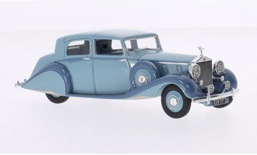 Modellautos Rolls Royce Phantom 1/43 Ilario III Sedanca De Ville Hooper blau/grau RHD 1938 sn 3CP200 Rolls Royce Phantom 1/43 Ilario III Sedanca De Ville Hooper blau/grau RHD 1938 sn 3CP200 modellautos