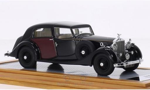 Modellautos Rolls Royce Phantom 1/43 Ilario III Sedanca de Ville Park Ward schwarz/rot RHD 1937 sn3CP192 Rolls Royce Phantom 1/43 Ilario III Sedanca de Ville Park Ward schwarz/rot RHD 1937 sn3CP192 modellautos