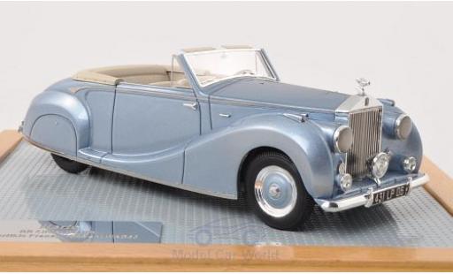 Modellautos Rolls Royce Silver Wraith 1/43 Ilario Drop Head Coupe Franay mettalic blau 1948 Rolls Royce Silver Wraith 1/43 Ilario Drop Head Coupe Franay mettalic blau 1948 modellautos