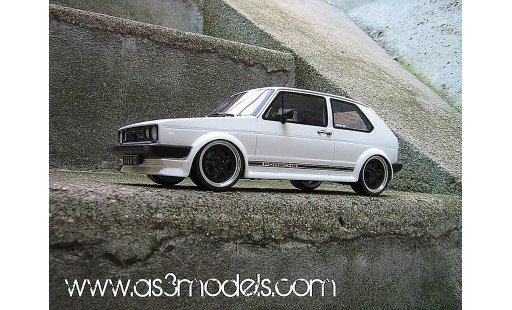 Volkswagen Golf GTI 1/18 Ottomobile Oettinger preparation porsche modellautos