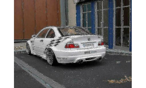 Bmw M3 coupe 1/18 Kyosho tuning E46 drift modellautos