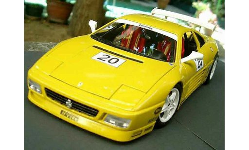 Ferrari 348 TB 1/18 Burago race car modellautos