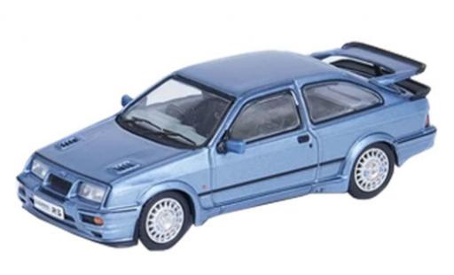 Ford Sierra 1/64 INNO64 RS 500 Cosworth mettalic blau RHD 1986 modellautos