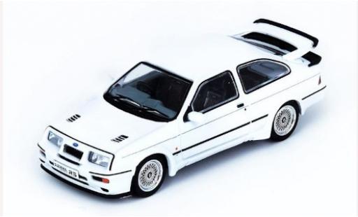 Ford Sierra 1/64 INNO64 RS 500 Cosworth weiss RHD 1986 modellautos