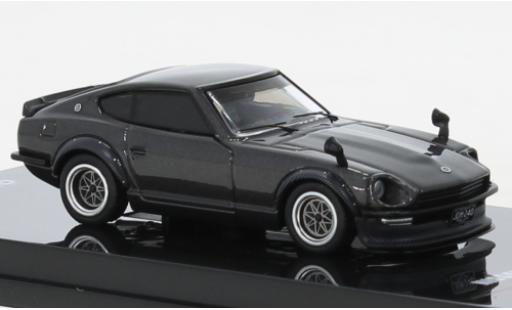 Nissan Fairlady Z 1/64 INNO64 (S30) metallise grau modellautos