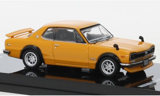 Modellautos Nissan Skyline 1/64 INNO64 2000 GT-R (KPGC110) orange RHD Nissan Skyline 1/64 INNO64 2000 GT-R (KPGC110) orange RHD modellautos