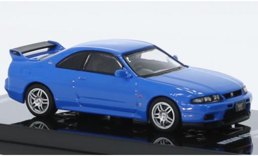 Modellautos Nissan Skyline 1/64 INNO64 GT-R (R33) LM limited bleu RHD Nissan Skyline 1/64 INNO64 GT-R (R33) LM limited bleu RHD modellautos