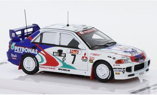 Mitsubishi Lancer 1/64 INNO64 Evo III No.7 RalliArt Petronas Rally Australia 1996 T.Mäkinen/S.Harjanne modellautos