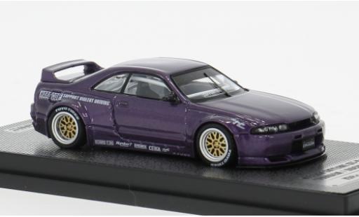 Nissan Skyline 1/64 INNO64 GT-R (R33) violett 1:64 modellautos