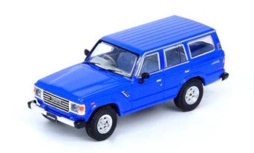 Toyota Land Cruiser 1/64 INNO64 FJ60 blau RHD modellautos