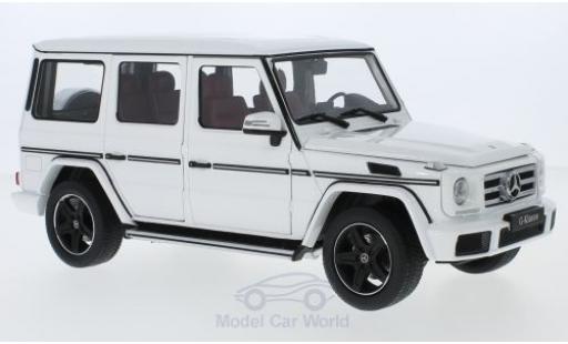 Mercedes Classe G 1/18 iScale (W463) weiss 2015 modellautos