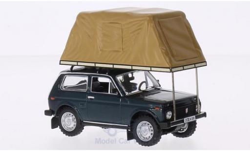 Modellautos Lada Niva 1/18 IST Models mettalic grün 1981 mit Zeltaufbau auf Dach Lada Niva 1/18 IST Models mettalic grün 1981 mit Zeltaufbau auf Dach modellautos
