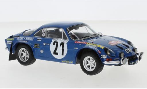 Modellautos Alpine A110 1/24 IXO Renault No.21 Rallye Monte Carlo 1973 J.P.Nicolas/M.Vial Alpine A110 1/24 IXO Renault No.21 Rallye Monte Carlo 1973 J.P.Nicolas/M.Vial modellautos