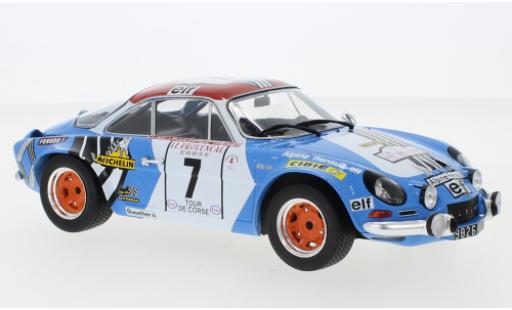 Modellautos Alpine A110 1/18 IXO Renault No.7 Tour de Corse 1973 J-L.Therier/M.Callewaert Alpine A110 1/18 IXO Renault No.7 Tour de Corse 1973 J-L.Therier/M.Callewaert modellautos