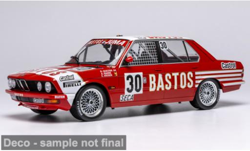 Bmw 528 1/18 IXO i (E28) No.30 24h Spa 1982 1:18 modellautos