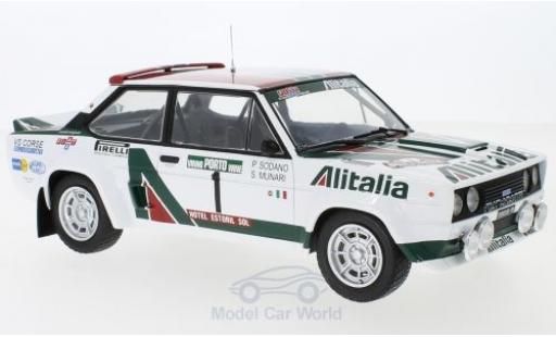 Modellautos Fiat 131 1/18 IXO Abarth No.1 Alitalia Rallye WM Rallye Portugal 1978 S.Munari/P.Sodano Fiat 131 1/18 IXO Abarth No.1 Alitalia Rallye WM Rallye Portugal 1978 S.Munari/P.Sodano modellautos