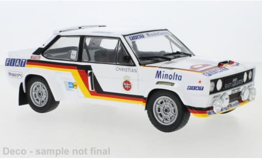 Modellautos Fiat 131 1/18 IXO Abarth No.1 Minolta Rally Hunsrück 1979 W.Röhrl/C.Geistdörfer Fiat 131 1/18 IXO Abarth No.1 Minolta Rally Hunsrück 1979 W.Röhrl/C.Geistdörfer modellautos