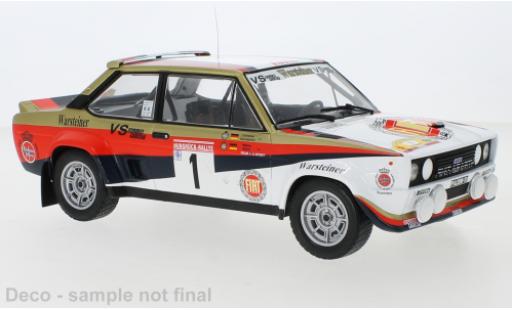 Modellautos Fiat 131 1/18 IXO Abarth No.1 Team AA Sport Warsteiner Rally Hunsrück 1980 W.Röhrl/C.Geistdörfer Fiat 131 1/18 IXO Abarth No.1 Team AA Sport Warsteiner Rally Hunsrück 1980 W.Röhrl/C.Geistdörfer modellautos