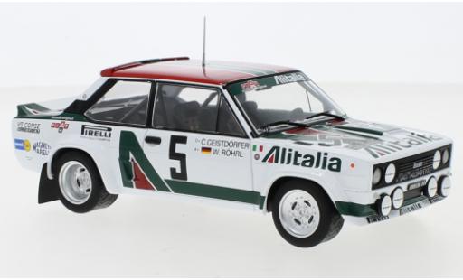 Modellautos Fiat 131 1/24 IXO Abarth No.7 Rally Acropolis 1978 M.Alen/I.Kivimaki Fiat 131 1/24 IXO Abarth No.7 Rally Acropolis 1978 M.Alen/I.Kivimaki modellautos
