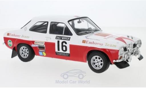 Modellautos Ford Escort 1/18 IXO MK1 RS 1600 No.16 Embassy RAC Rallye 1971 T.Makinen/H.Liddon Ford Escort 1/18 IXO MK1 RS 1600 No.16 Embassy RAC Rallye 1971 T.Makinen/H.Liddon modellautos