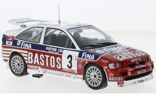 Ford Escort 1/24 IXO RS Cosworth No.3 Bastos 24h Ypres 1995 1:24 modellautos