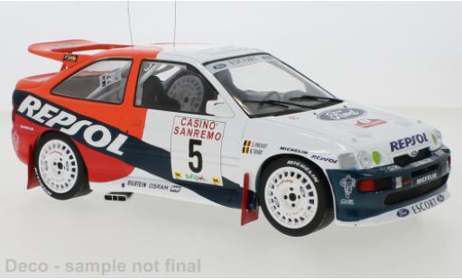 Modellautos Ford Escort 1/18 IXO RS Cosworth No.5 Rally San Remo 1996 B.Thiry/S.Prevot Ford Escort 1/18 IXO RS Cosworth No.5 Rally San Remo 1996 B.Thiry/S.Prevot modellautos