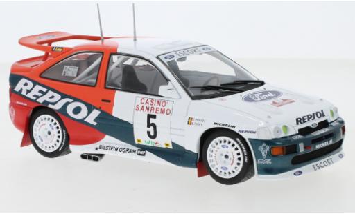 Modellautos Ford Escort 1/24 IXO RS Cosworth No.5 Repsol Rallye WM Rallye San Remo 1996 B.Thiry/S.Prevot Ford Escort 1/24 IXO RS Cosworth No.5 Repsol Rallye WM Rallye San Remo 1996 B.Thiry/S.Prevot modellautos