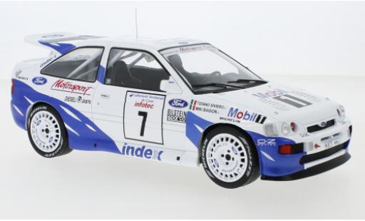 Modellautos Ford Escort 1/18 IXO RS Cosworth No.7 Rallye WM Tour de Corse 1993 M.Biasion/T.Siviero Ford Escort 1/18 IXO RS Cosworth No.7 Rallye WM Tour de Corse 1993 M.Biasion/T.Siviero modellautos