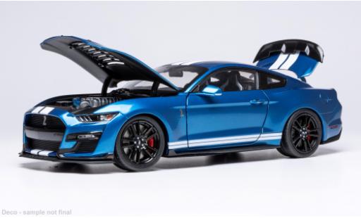Shelby GT 500 1/18 IXO Ford Mustang blau/weiss 2022 1:18 modellautos