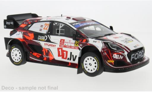 Modellautos Ford Puma 1/18 IXO Rally1 Rally WM Rallye Polen 2024 #22 1:18 Ford Puma 1/18 IXO Rally1 Rally WM Rallye Polen 2024 #22 1:18 modellautos