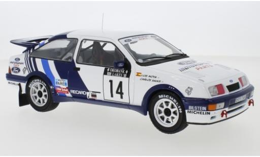Modellautos Ford Sierra 1/18 IXO RS Cosworth No.14 Rallye WM 1000 Lakes Rallye 1988 C.Sainz/L.Moya Ford Sierra 1/18 IXO RS Cosworth No.14 Rallye WM 1000 Lakes Rallye 1988 C.Sainz/L.Moya modellautos