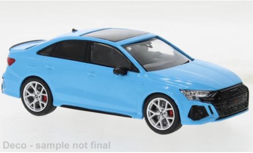 Audi RS3 1/43 IXO bleu clair 2022 modellautos