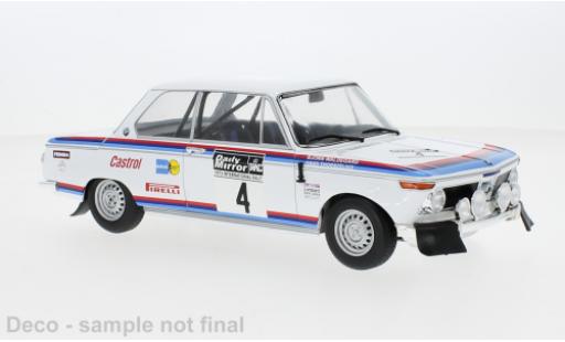 Modellautos Bmw 2002 1/18 IXO No.4 Rallye WM RAC Rally 1973 Bmw 2002 1/18 IXO No.4 Rallye WM RAC Rally 1973 modellautos