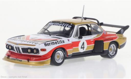 Bmw 3.5 1/43 IXO CSL No.3 Silverstone 1976 modellautos
