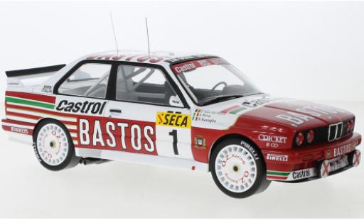 Bmw M3 1/18 IXO (E30) No.1 24h Spa 1991 modellautos