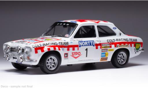 Modellautos Ford Escort 1/18 IXO MK I RS 1600 No.1 1000 Lakes Rally 1974 Ford Escort 1/18 IXO MK I RS 1600 No.1 1000 Lakes Rally 1974 modellautos
