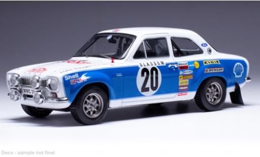 Modellautos Ford Escort 1/18 IXO MK I RS 1600 No.20 Rally Monte Carlo 1973 Ford Escort 1/18 IXO MK I RS 1600 No.20 Rally Monte Carlo 1973 modellautos