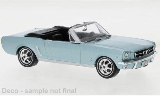 Ford Mustang 1/43 IXO bleu clair 1965 modellautos