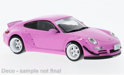 Porsche 997 RWB 1/43 IXO rose modellautos