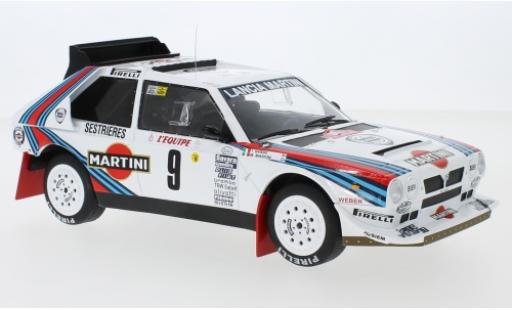 Lancia Delta 1/18 IXO S4 No.9 Martini Racing Martini Rally Monte Carlo 1986 M.Biasion/T.Siviero modellautos