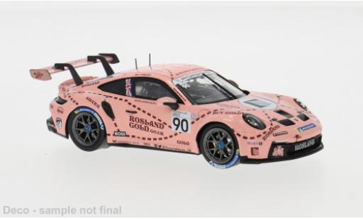Porsche 992 GT3 1/43 IXO 911 Cup  Cup Brands Hatch 2023 #90 1:43 modellautos
