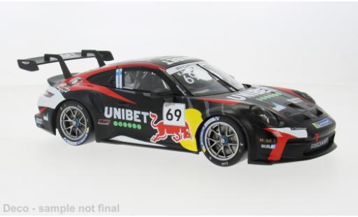 Porsche 911 1/18 IXO GT3 Cup Cup Zolder 2024 #69 1:18 modellautos
