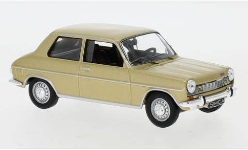 Simca 1100 1/43 IXO Special gold 1970 modellautos