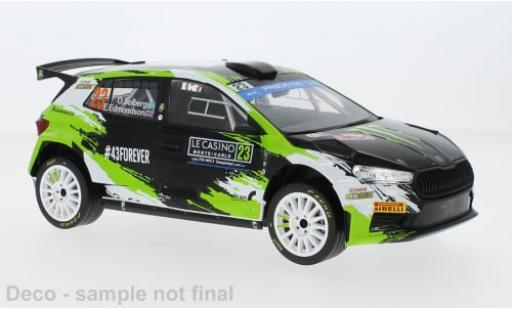 Skoda Fabia 1/18 IXO Rally2 No.23 Rallye WM Rally Monte Carlo 2023 1:18 modellautos