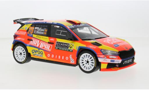 Modellautos Skoda Fabia 1/18 IXO Rally2 No.25 WRC Rally Monte Carlo 2024 1:18 Skoda Fabia 1/18 IXO Rally2 No.25 WRC Rally Monte Carlo 2024 1:18 modellautos