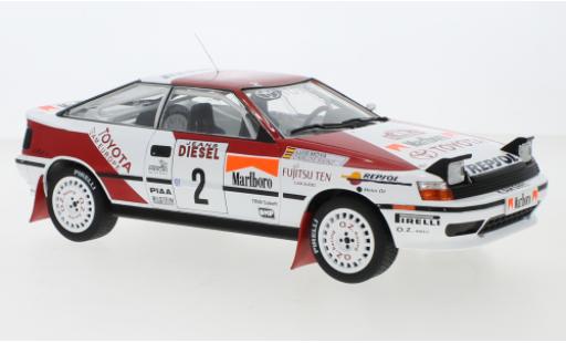 Modellautos Toyota Celica 1/18 IXO GT-Four ST165 No.2 Team Europe Rallye WM Rallye San Remo 1990 C.Sainz/L.Moya Toyota Celica 1/18 IXO GT-Four ST165 No.2 Team Europe Rallye WM Rallye San Remo 1990 C.Sainz/L.Moya modellautos