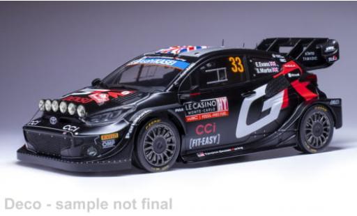 Modellautos Toyota Yaris 1/18 IXO Rally 1 No.33 WRC Rally Monte Carlo 2024 1:18 Toyota Yaris 1/18 IXO Rally 1 No.33 WRC Rally Monte Carlo 2024 1:18 modellautos