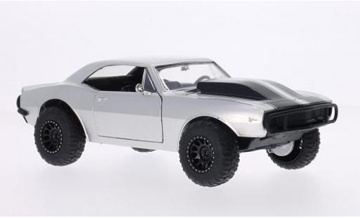 Chevrolet Camaro 1/24 Jada Toys Z/28 Off Road silber/schwarz Fast & Furious 1967 modellautos