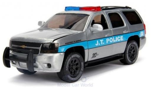 Chevrolet Tahoe 1/24 Jada Toys grau/blau J.T.Police 2010 modellautos